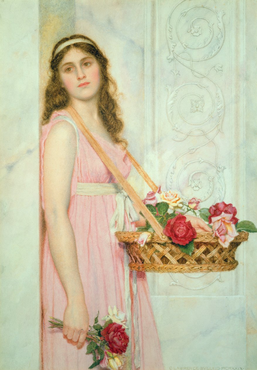 Prodejce květin, 1929 od George Lawrence Bulleid