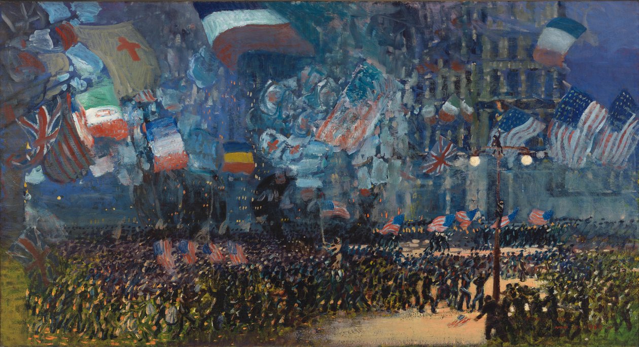 Noc příměří od George Luks