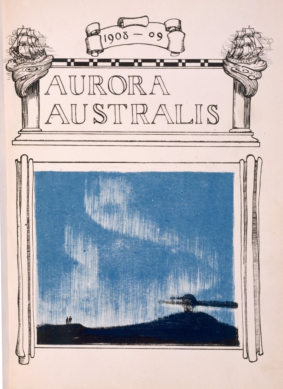 Frontispis k filmu "Aurora Australis", 1908-09 od George Marston