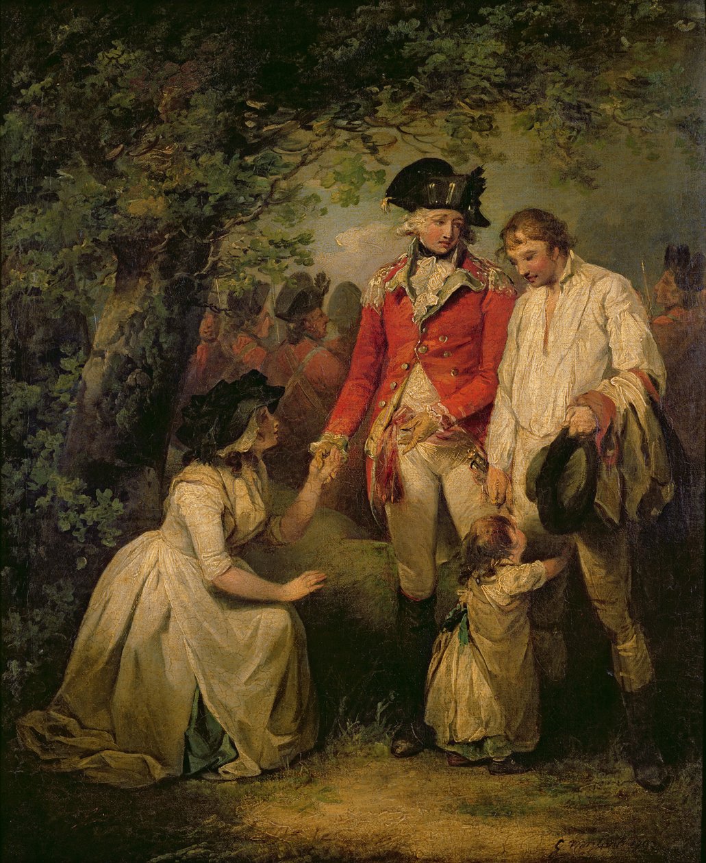 Dezertér omilostněn, 1792 od George Morland