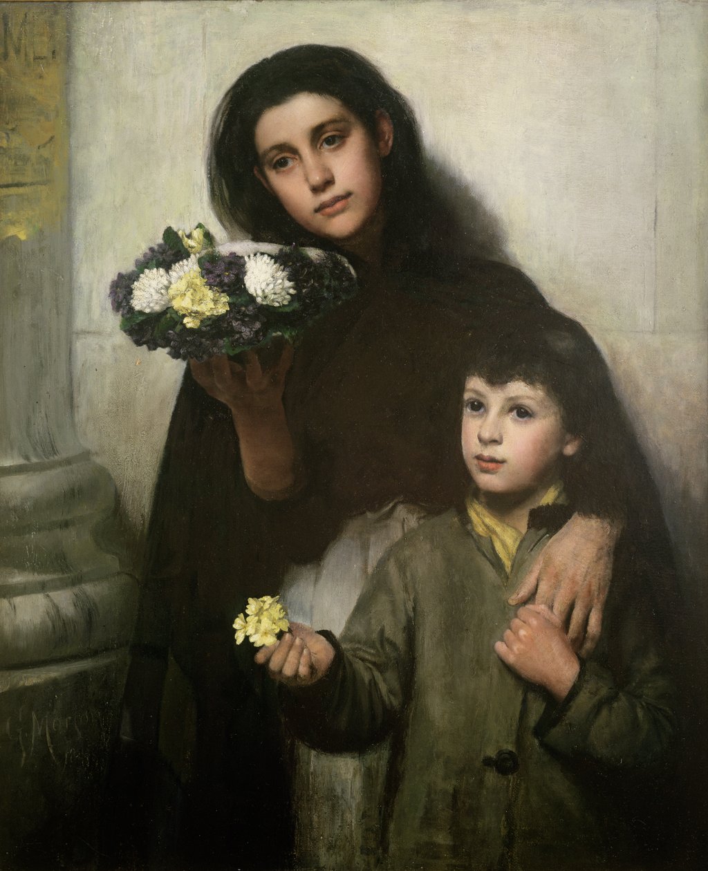 „Kupte si kytici krásných květin“, 1883 od George Morton