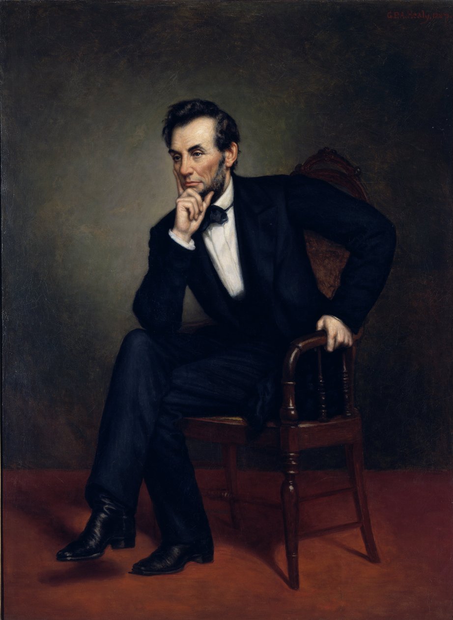 Portrét Abrahama Lincolna (1887) od George Peter Alexander Healy