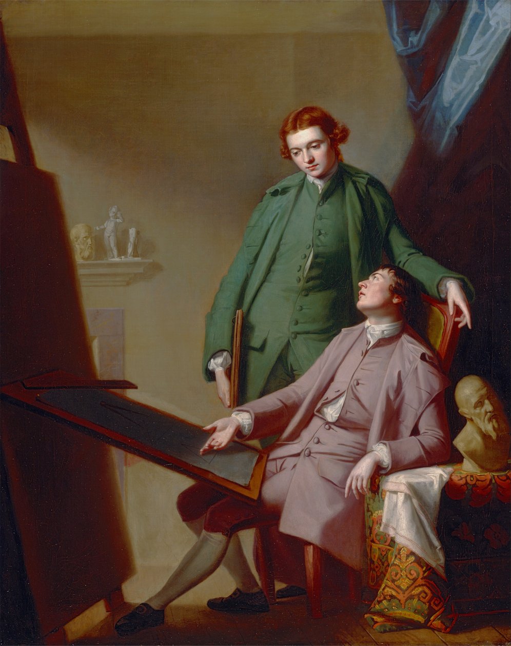 Konverzace (The Artists Brothers, Peter a James Romney) od George Romney