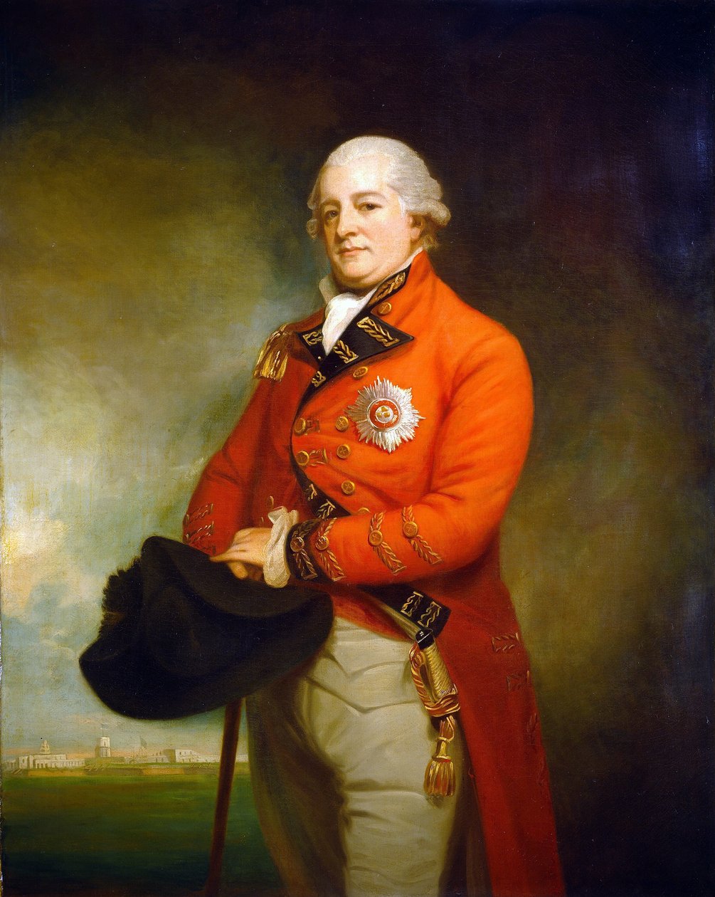 Archibald Campbell (britský armádní důstojník) od George Romney
