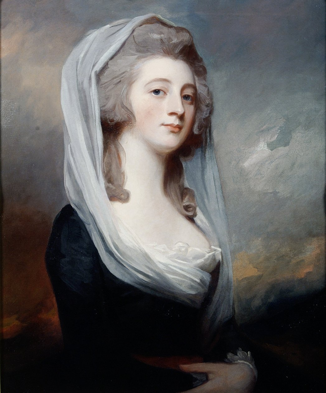 Charlotte Gunning (1704-1802) od George Romney