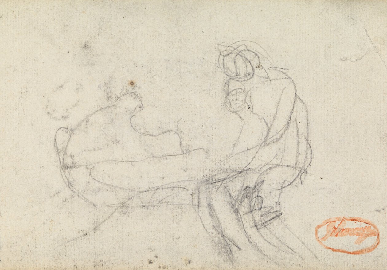 Studie složení obrázku 13 od George Romney