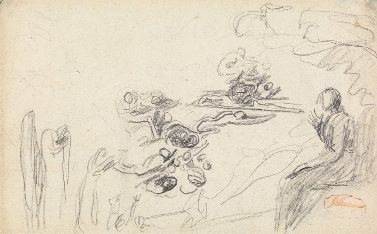 Studie složení obrázku 31 od George Romney
