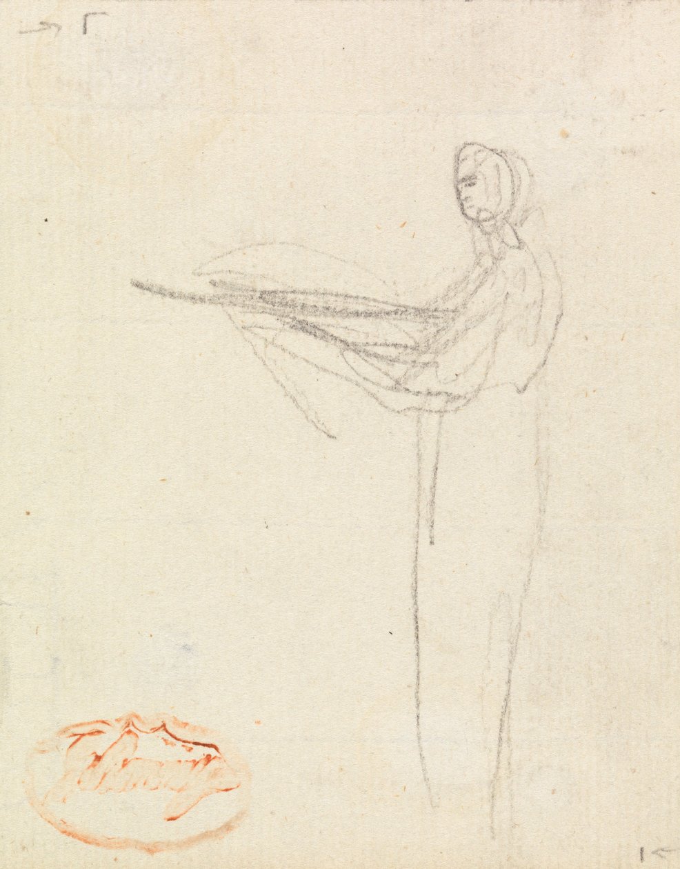 Studie obrázku dvanáct od George Romney