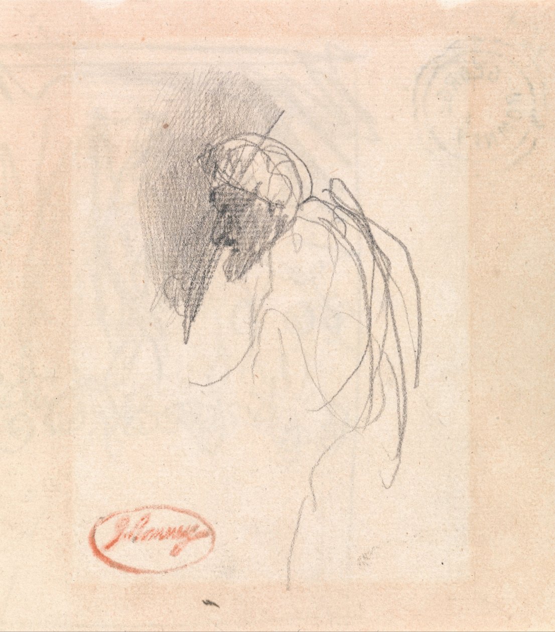 Postava s pokrývkou hlavy od George Romney