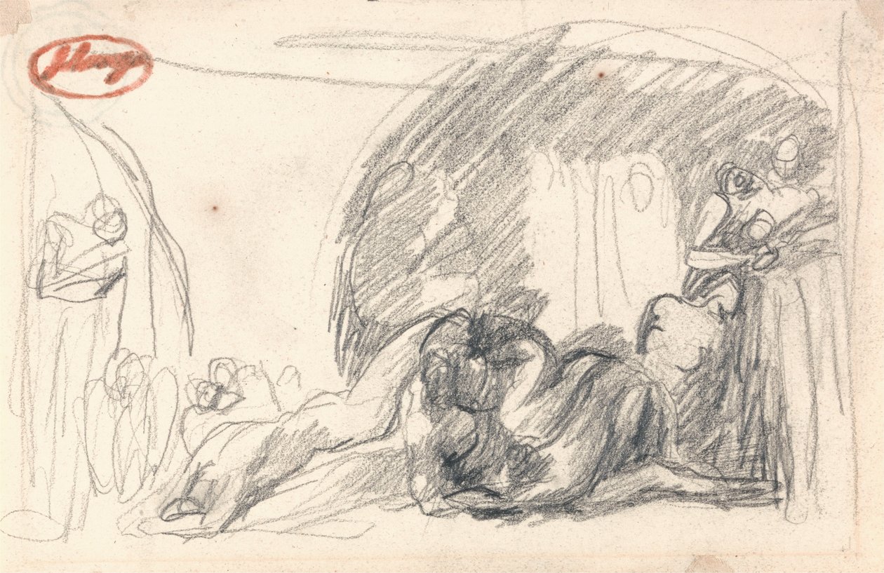 Howard na návštěvě ve vězení od George Romney