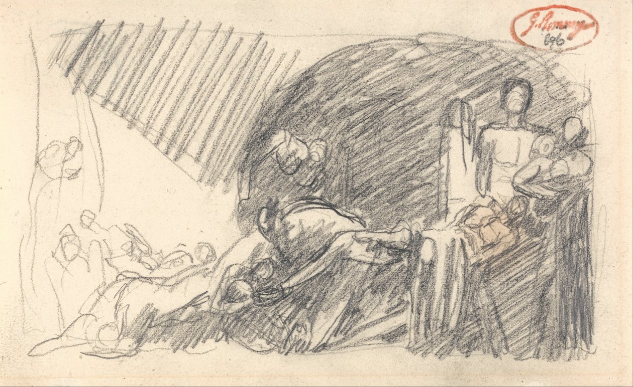 Howard na návštěvě ve vězení od George Romney