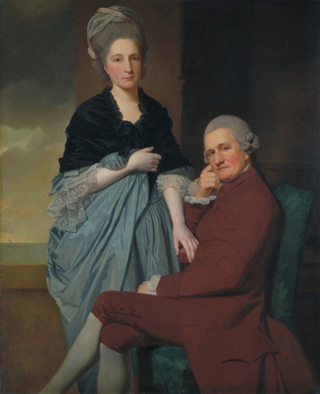 Pan a paní William Lindowovi od George Romney