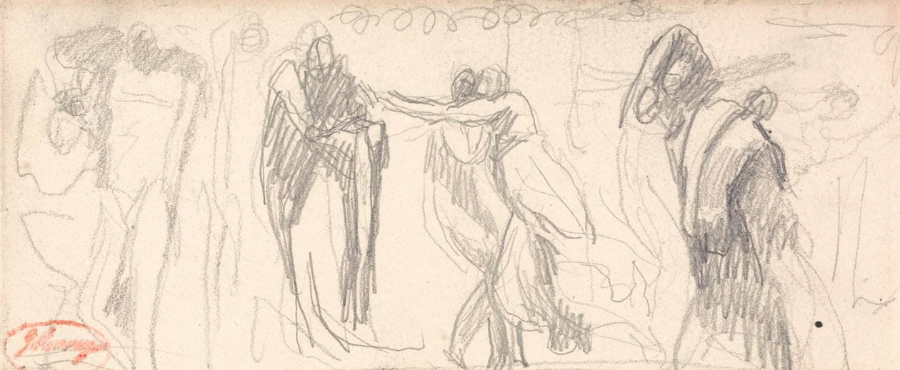 Scéna znásilnění- peklo od George Romney