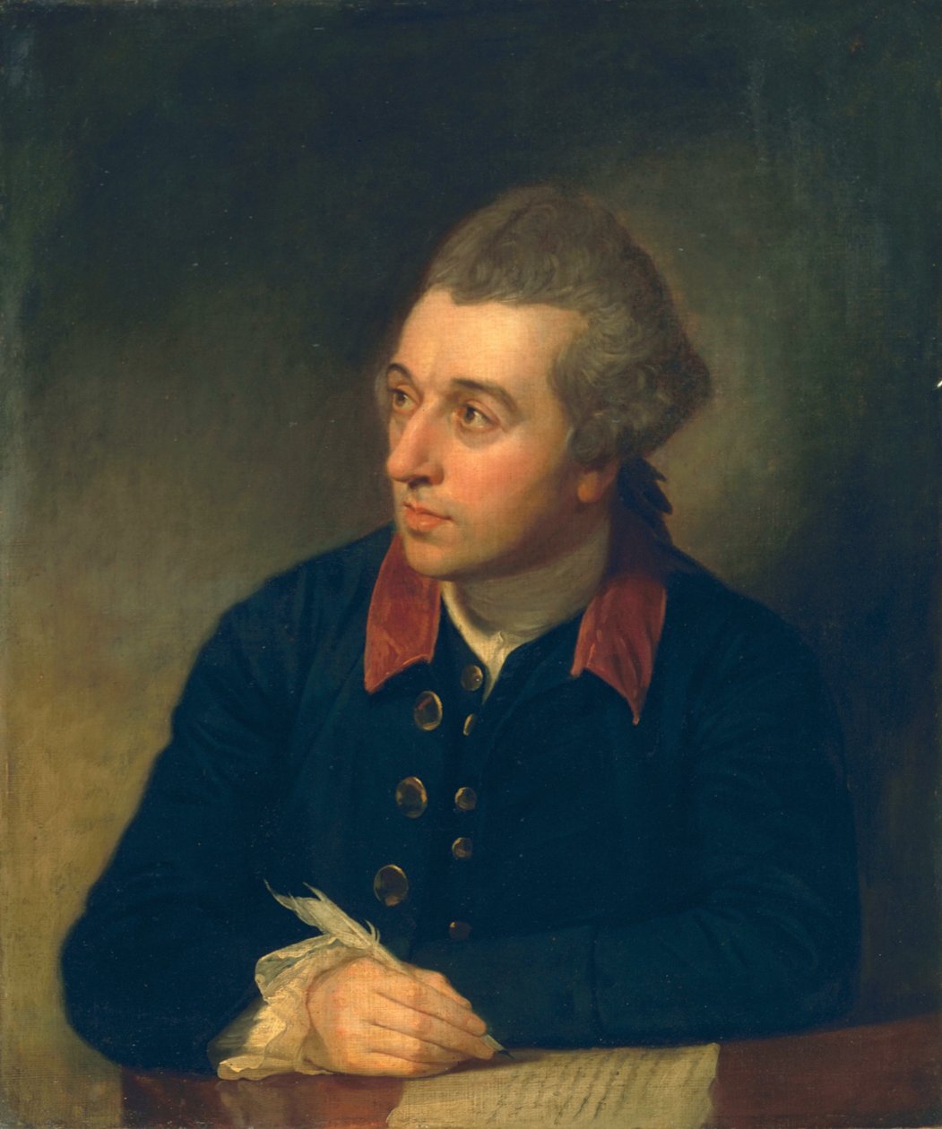 Richard Cumberland, kolem roku 1771 od George Romney