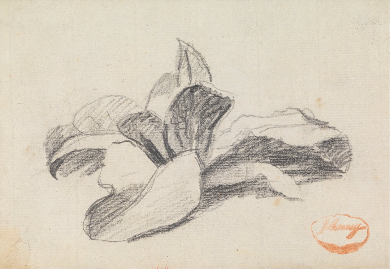 Studie listů 2 od George Romney