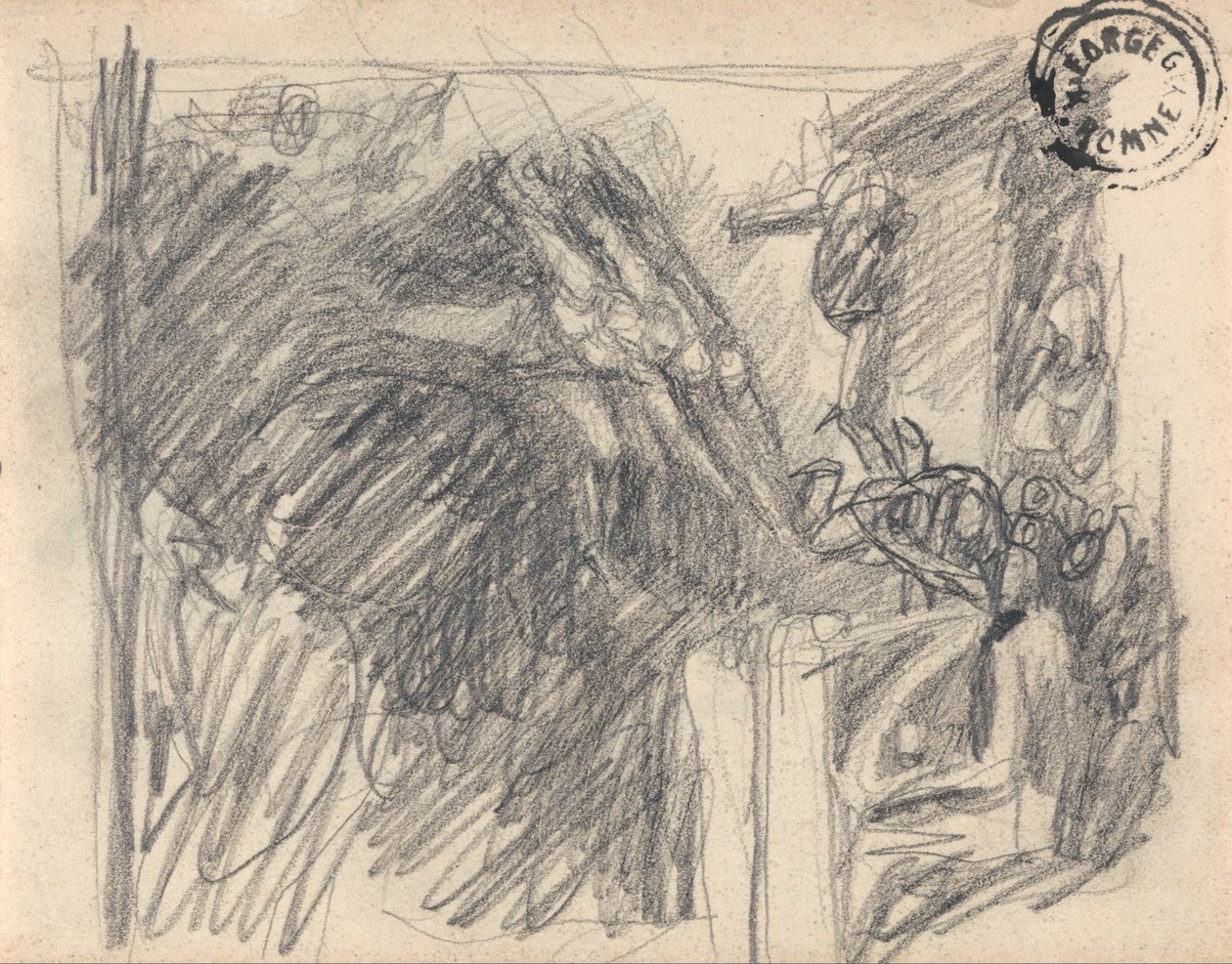 Pokušení Krista od George Romney