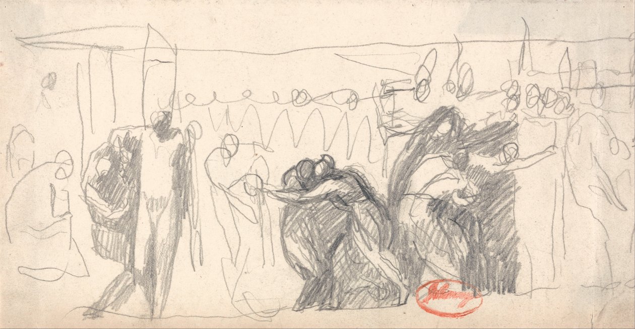 Opuštění a záchrana Perdity z Zimního příběhu od George Romney