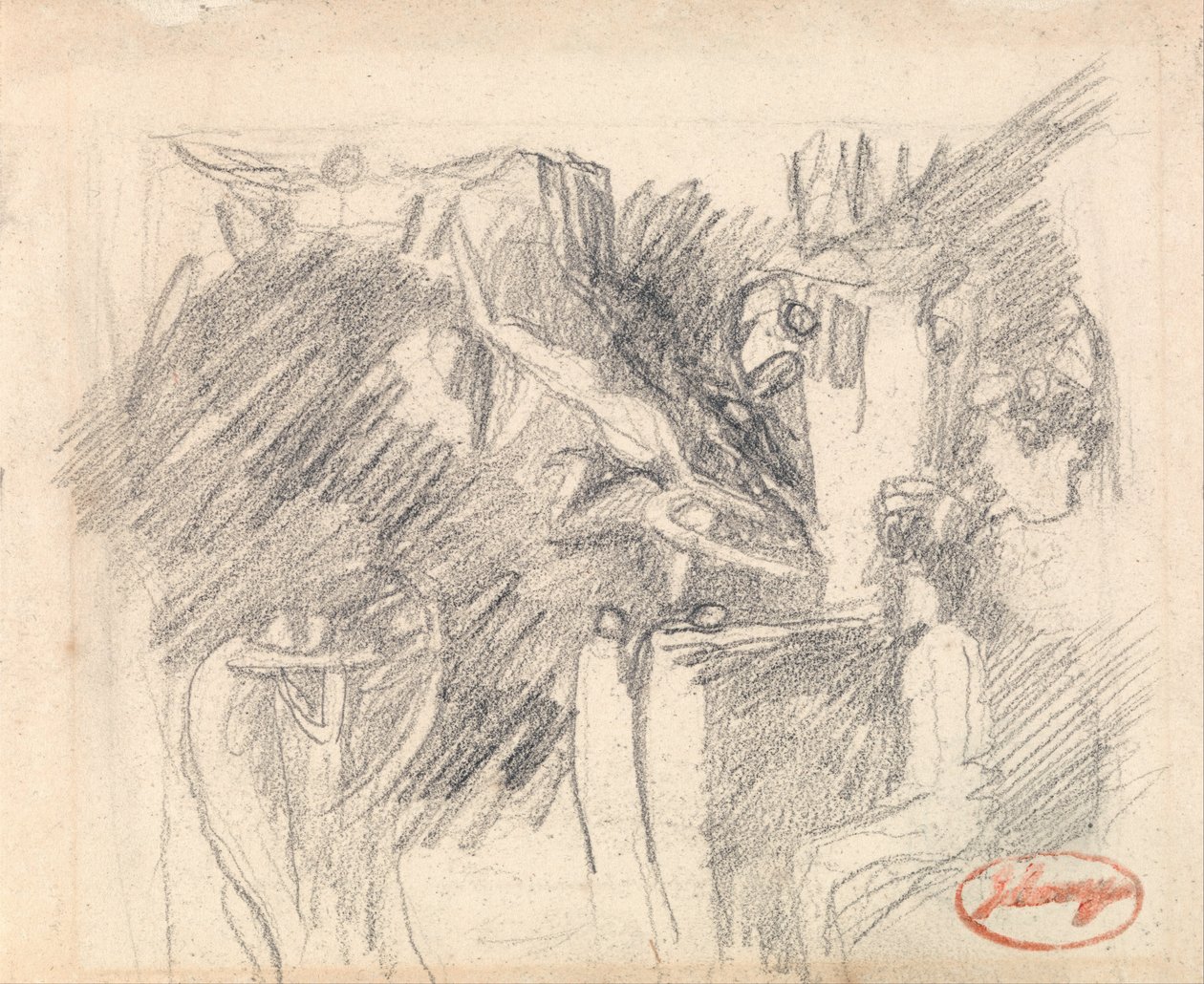 Pokušení Krista od George Romney