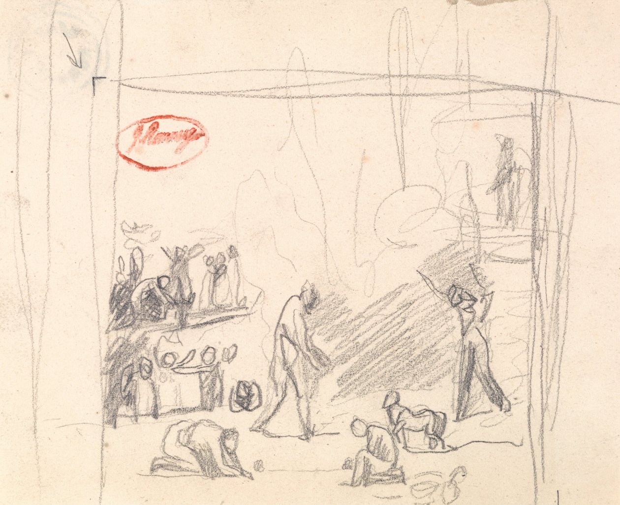 Neidentifikované subjekty od George Romney