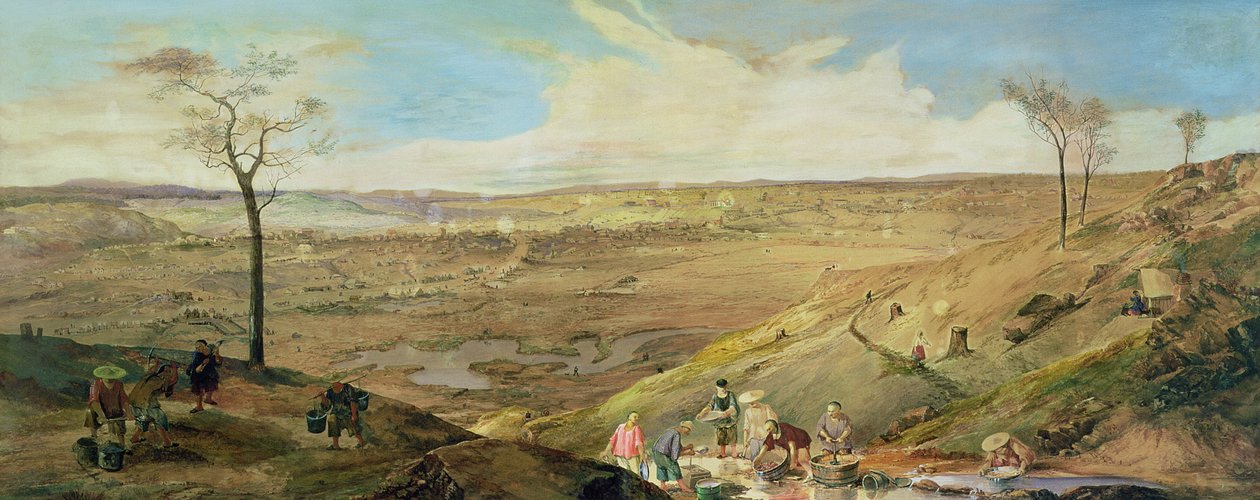 Ballarat, 1858 od George Rowe