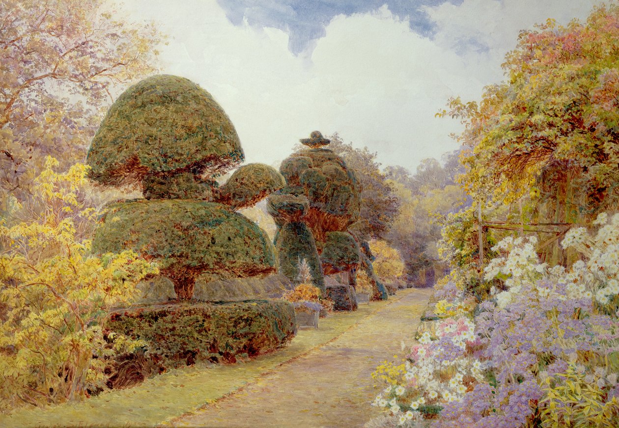 Barncluith, Lanarkshire, 1900 od George Samuel Elgood