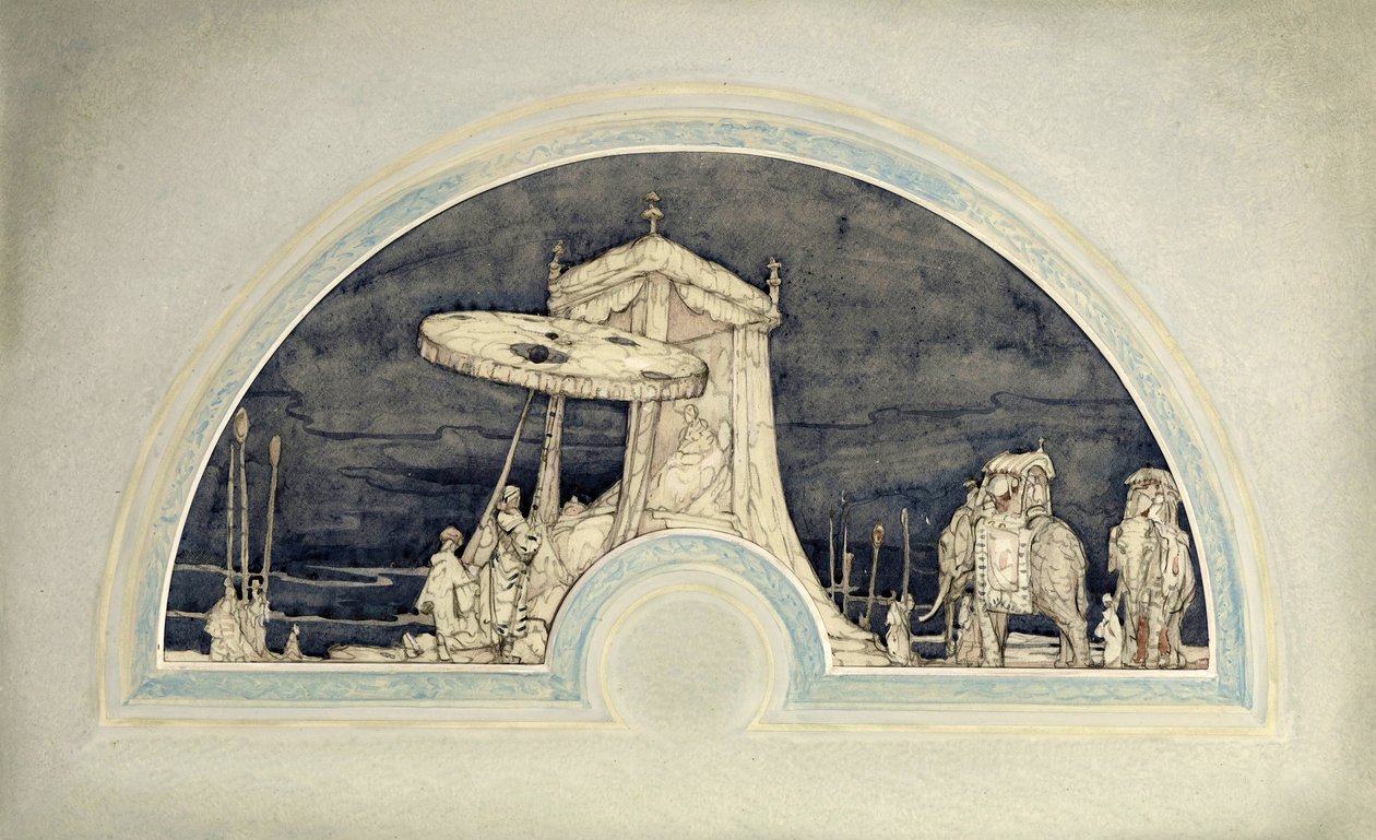 Princezna Bondourová, kolem roku 1910 od George Sheringham