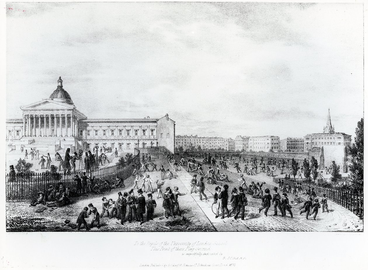 University College School, Londýn, 1835 od George Snr Scharf