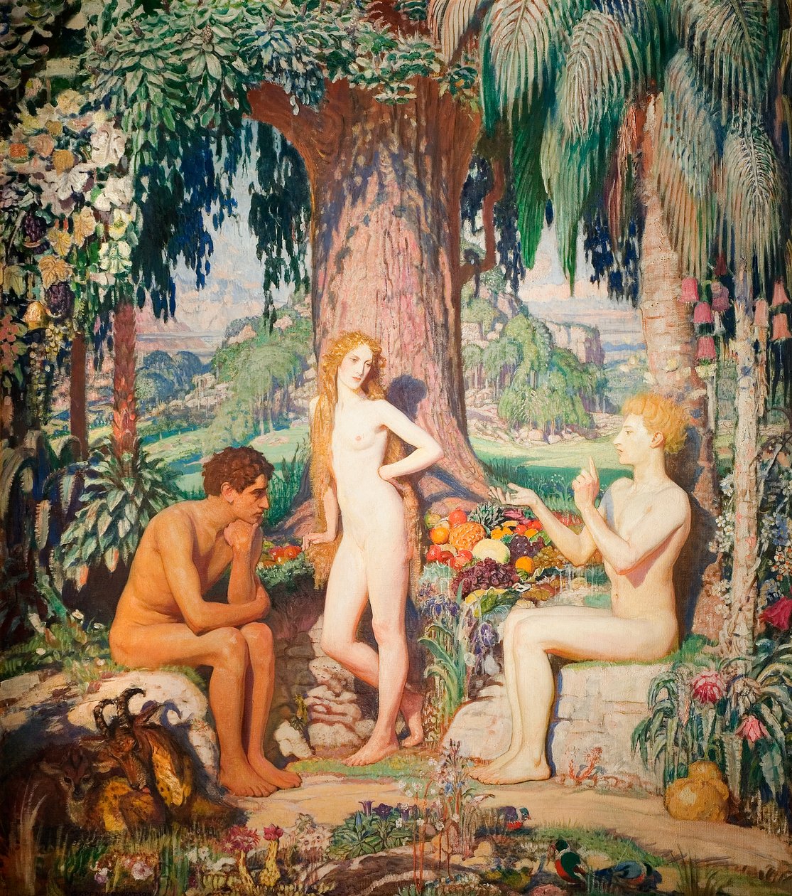 Stvoření, 1921 od George Spencer Watson