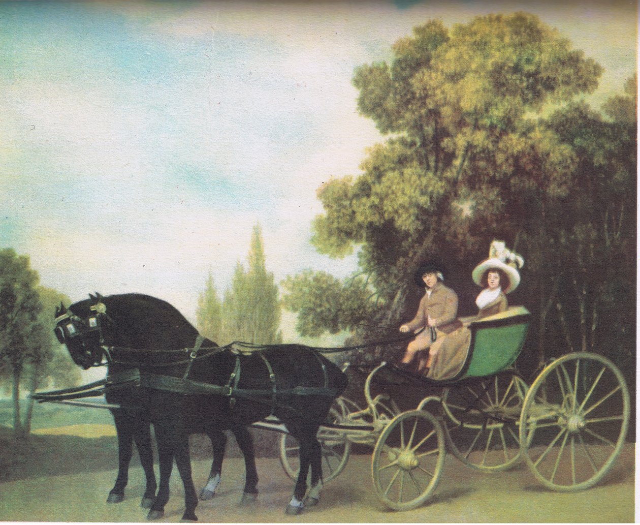 Hovor do země od George Stubbs