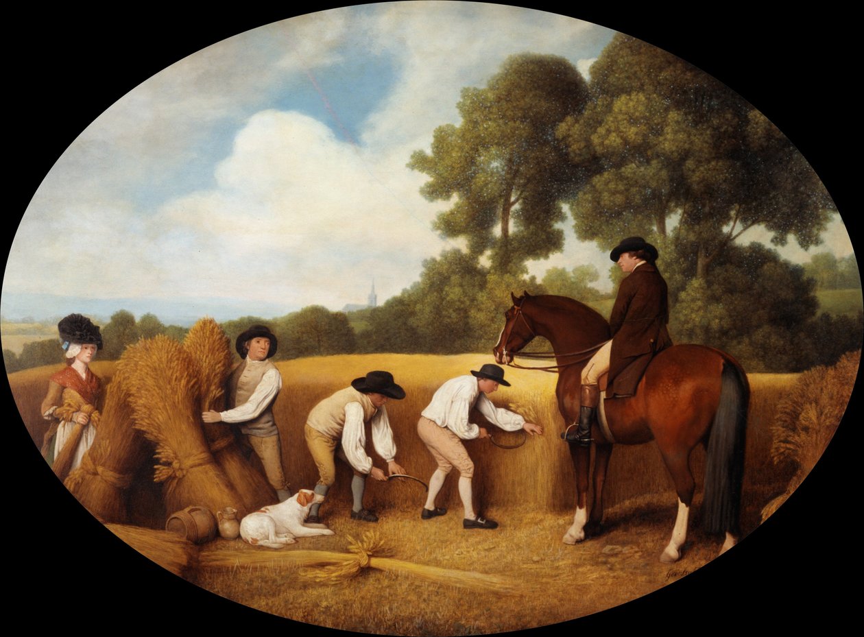 Ženci od George Stubbs