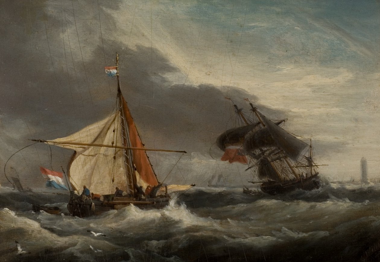 Lodě, Mouth of the Tyne od George Webster