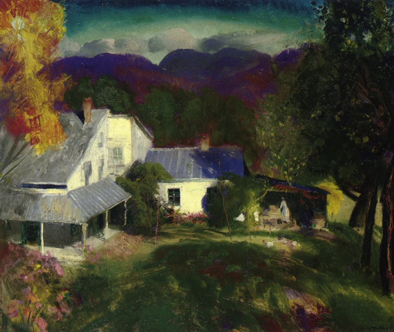 Horská farma, 1920 od George Wesley Bellows