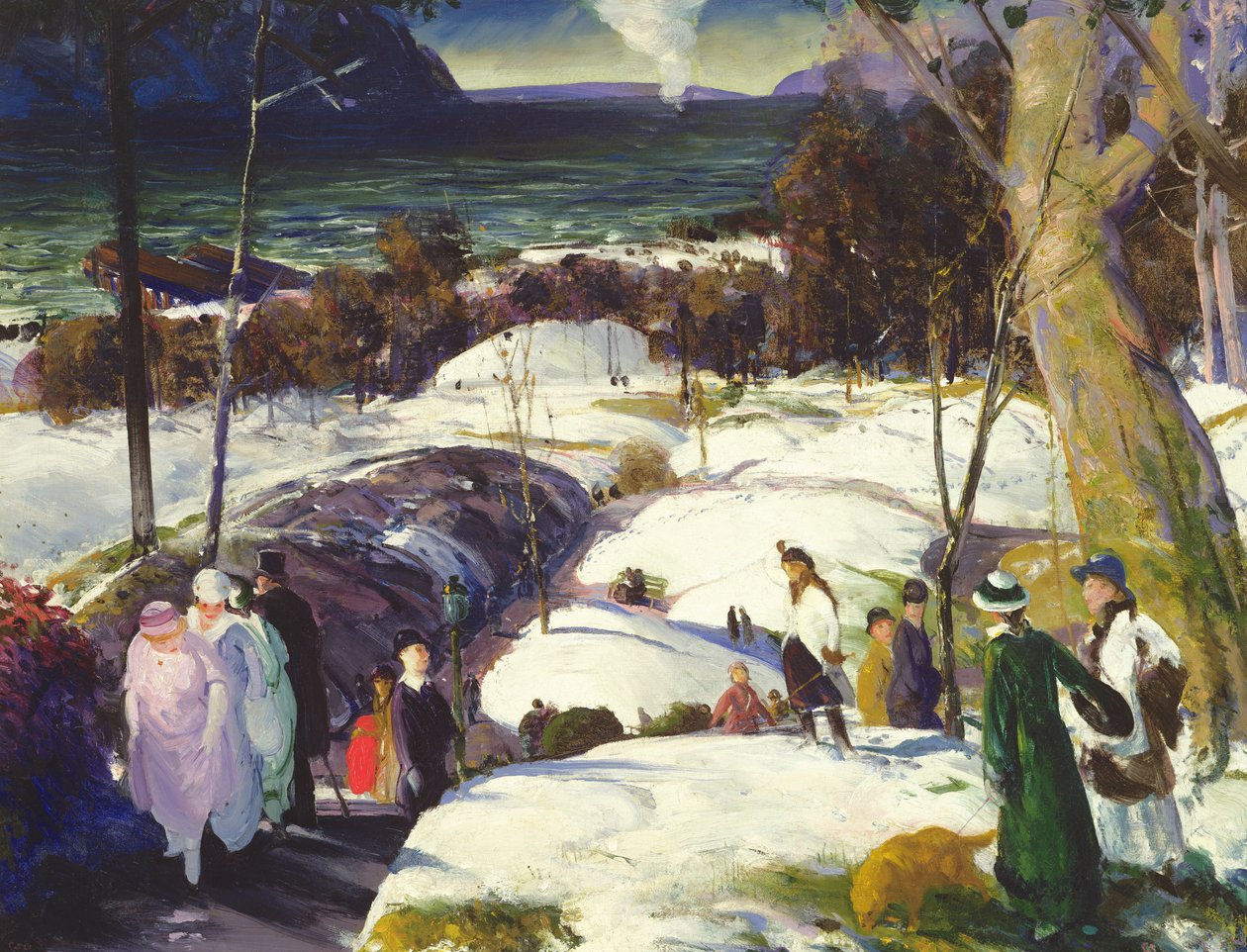 Velikonoční sníh, 1915 od George Wesley Bellows