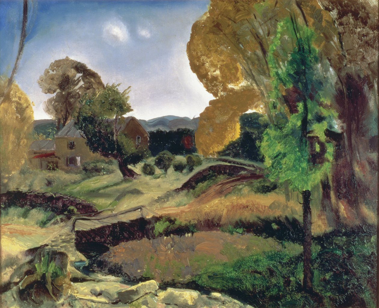 Malý most, Woodstock, 1920 od George Wesley Bellows