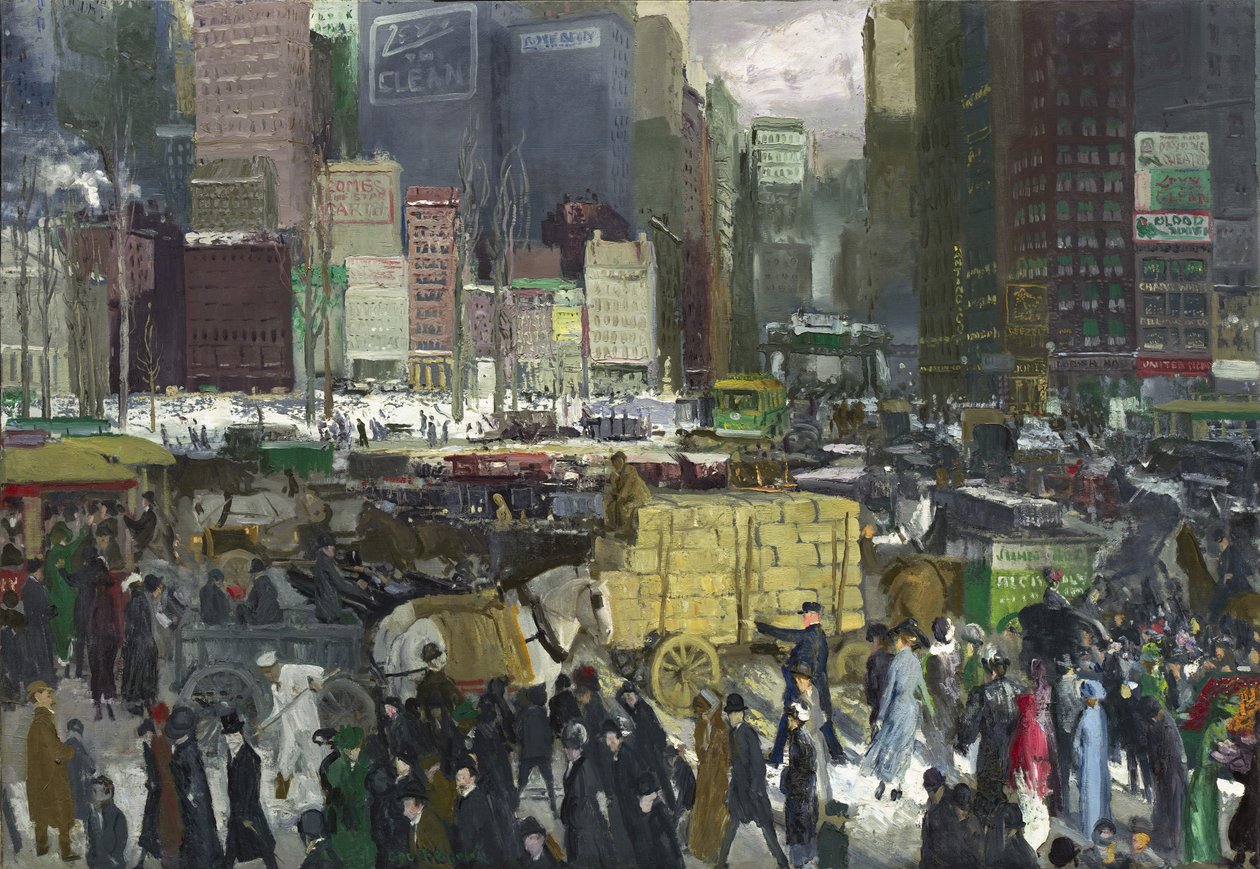 New York, 1911 od George Wesley Bellows