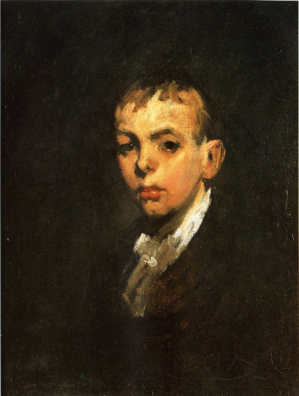 Portrét chlapce, kolem roku 1905 od George Wesley Bellows