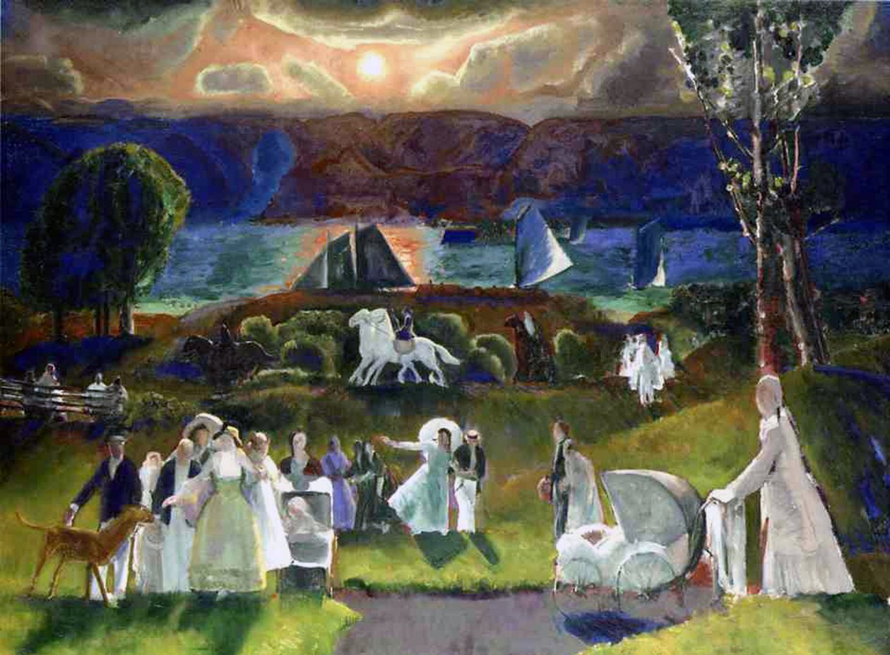 Letní fantazie, 1924 od George Wesley Bellows