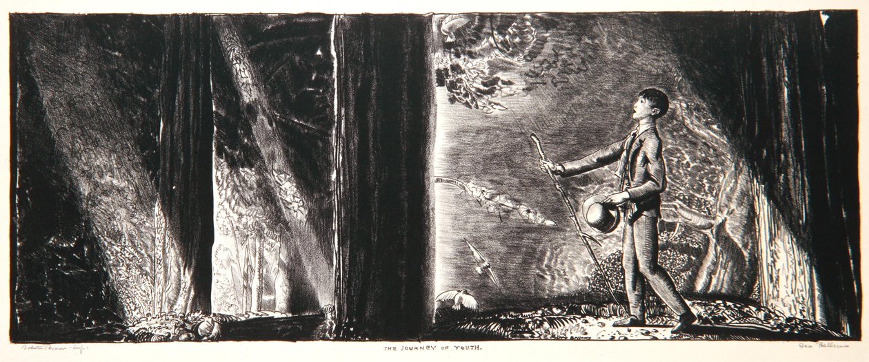 Cesta mládí, 1923-24 od George Wesley Bellows