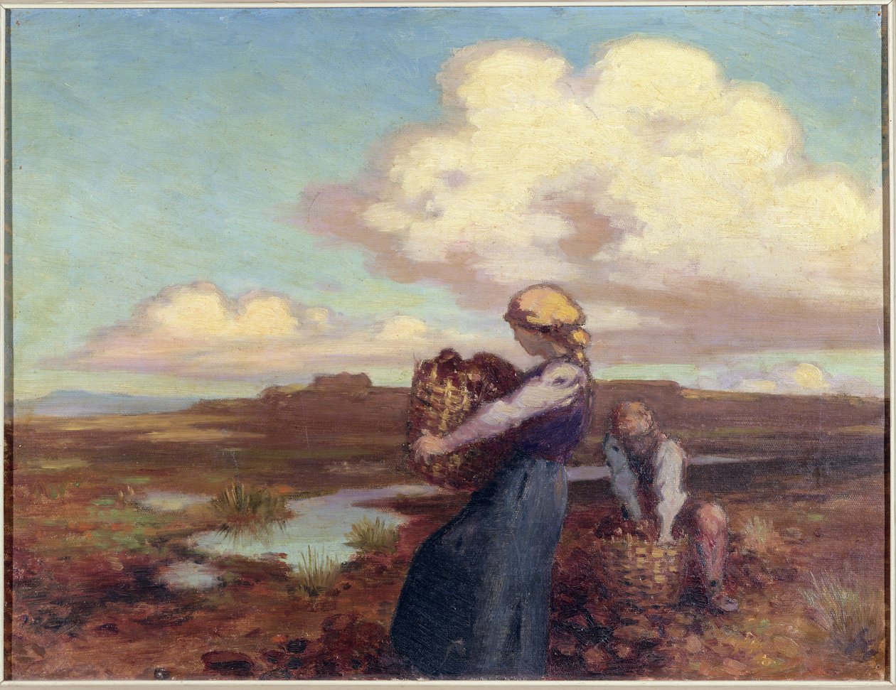 Sběrači rašeliny od George William Russell