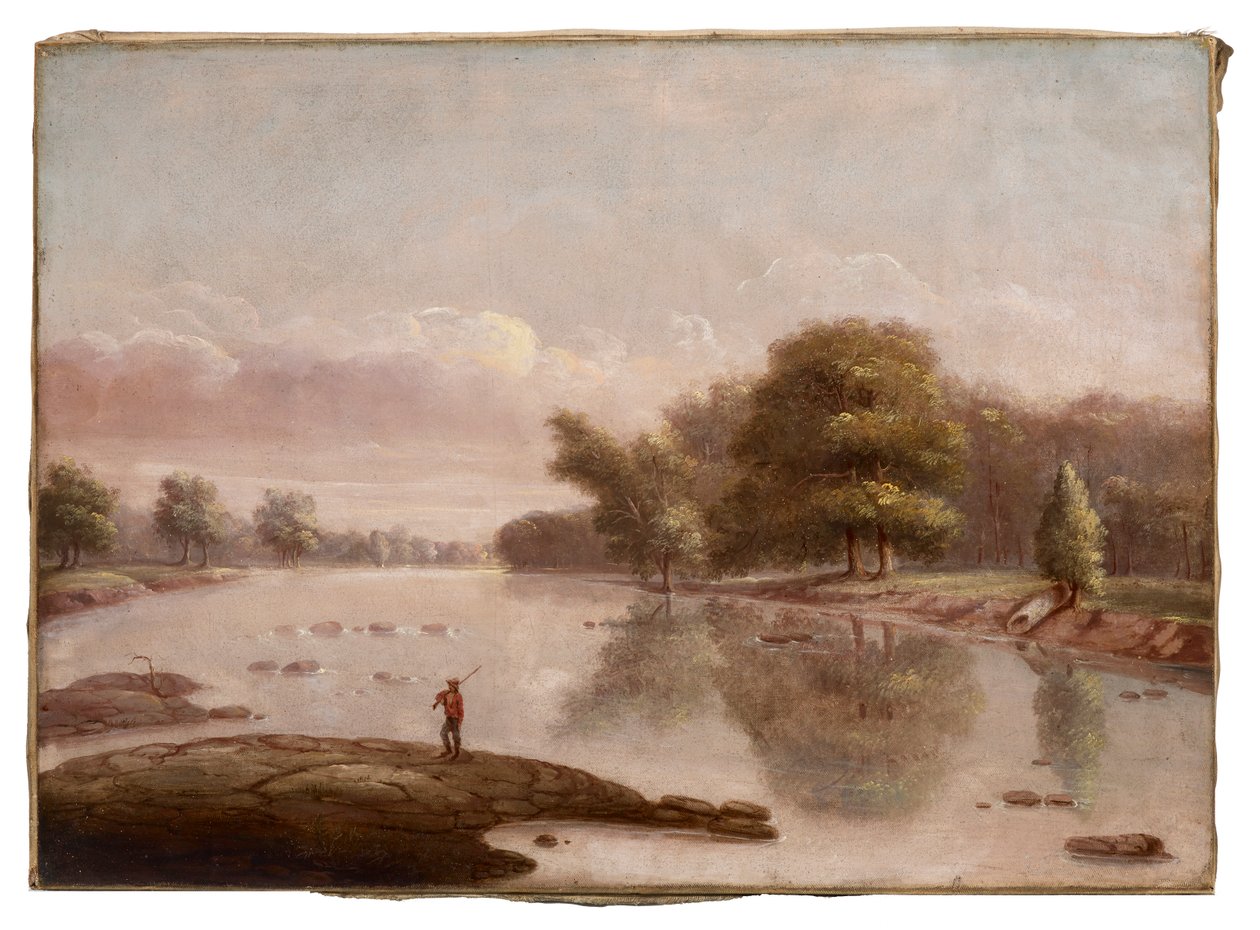 Tipton Island poblíž Logansport, Indiana od George Winter