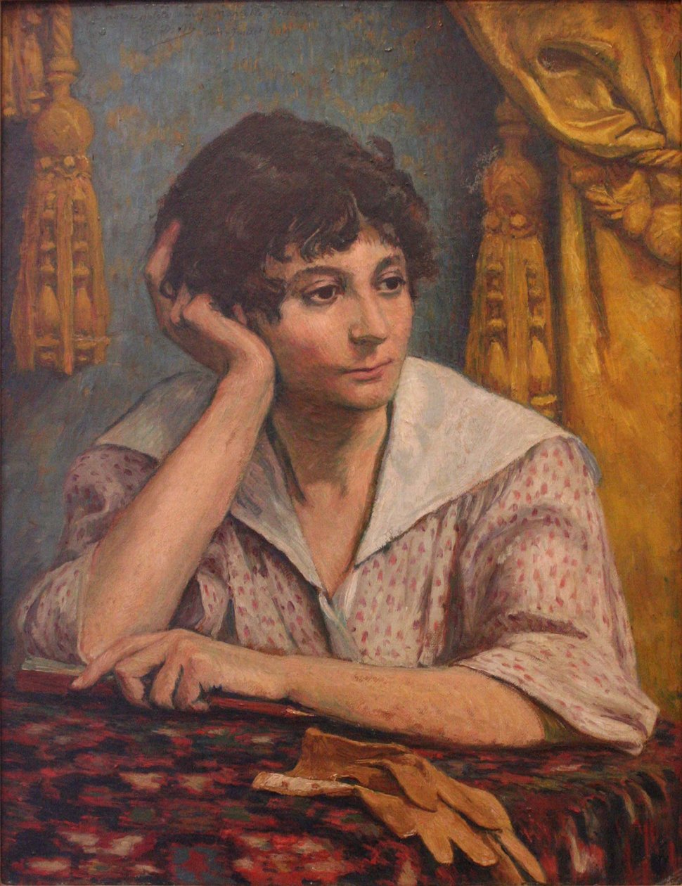 Portrét slečny Marcelle Galiennové od George Daniel de Monfreid