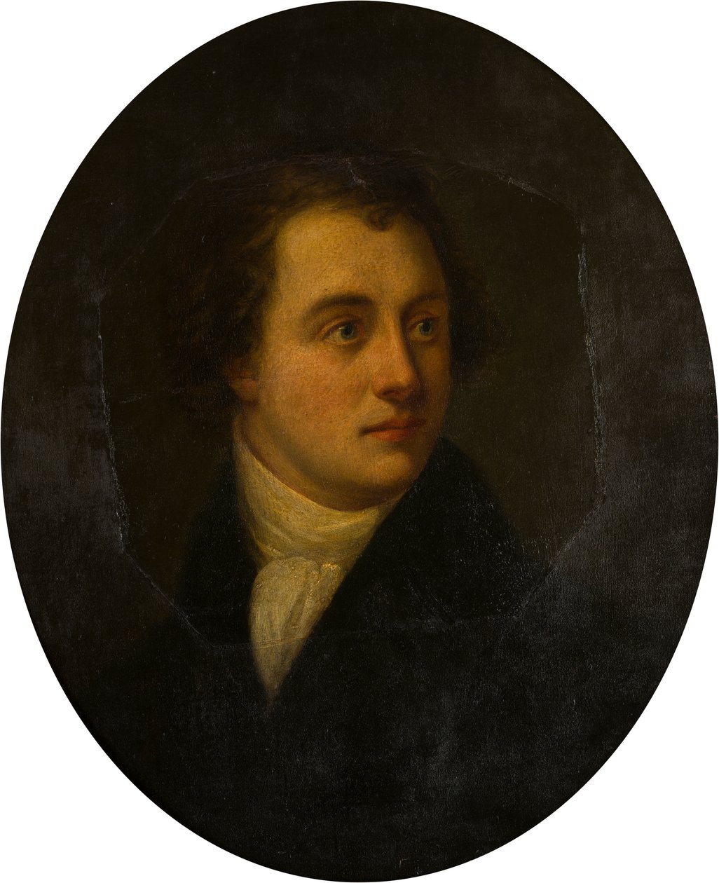Portrét neznámého gentlemana, cca 1807-19 (olej na mědi) od George (attr.to) Harlow