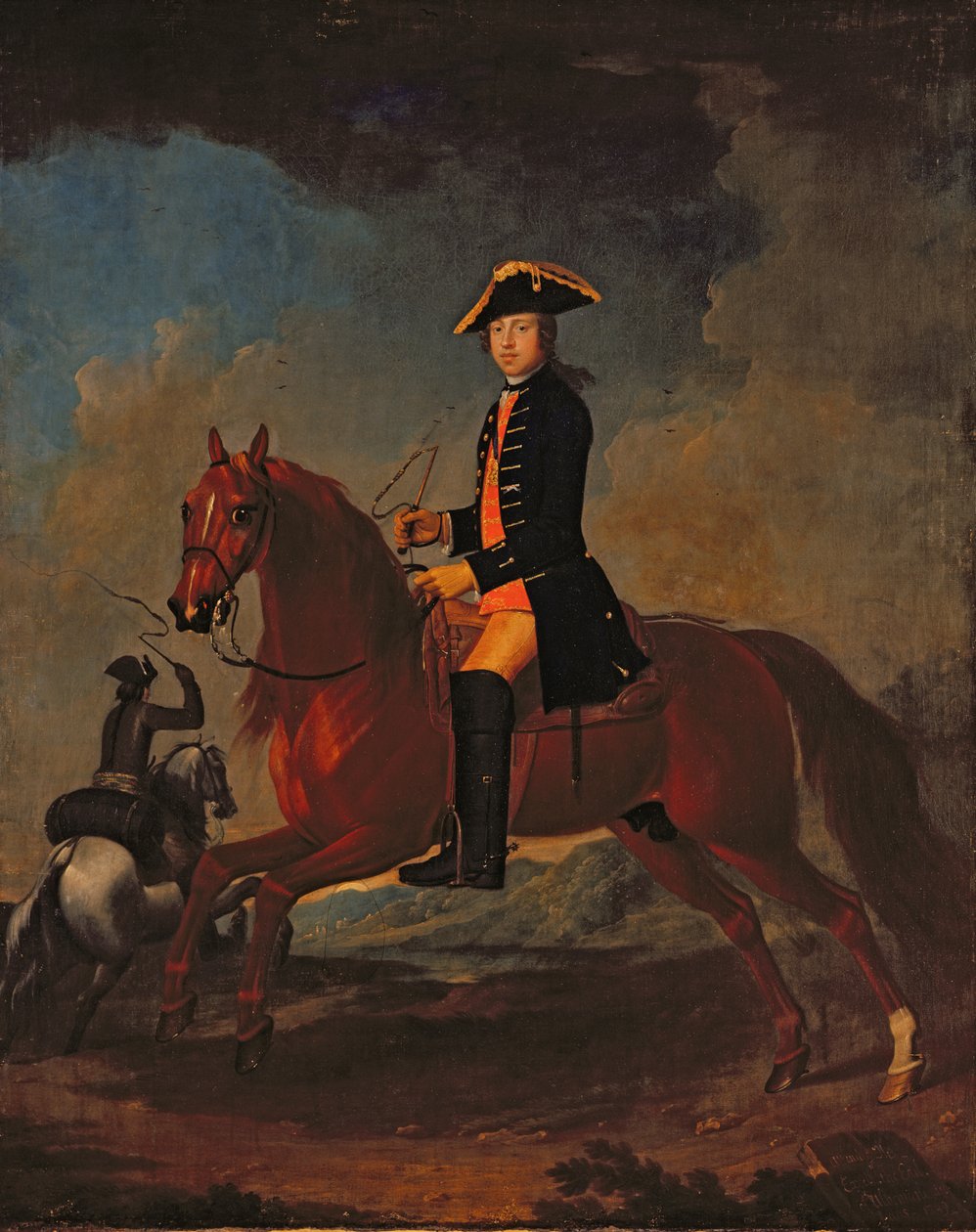 Pan Dawson z Retfordu, asi 1749 (olej na plátně) od George (attr.to) Stubbs