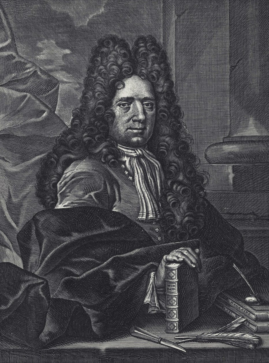 Portrét George Shelleyho anglický kaligraf z 18. století, rytina od George Bickhama. od George (c.1706–71) Bickham