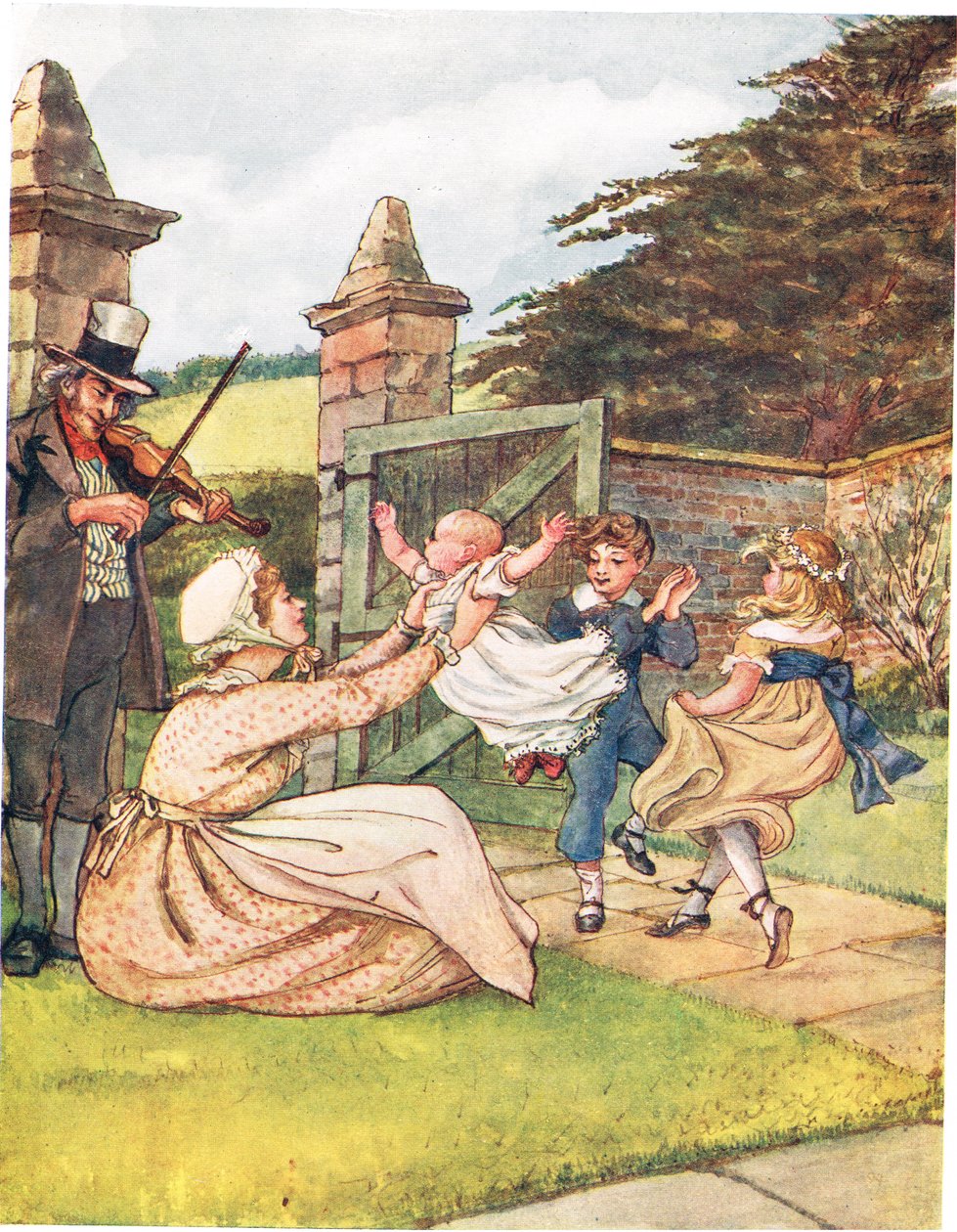 Tančící píseň, ilustrace z 