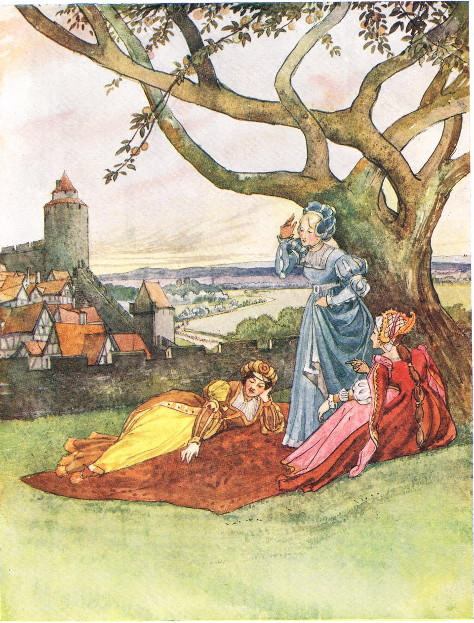 Les Trois Princesses, ilustrace z 