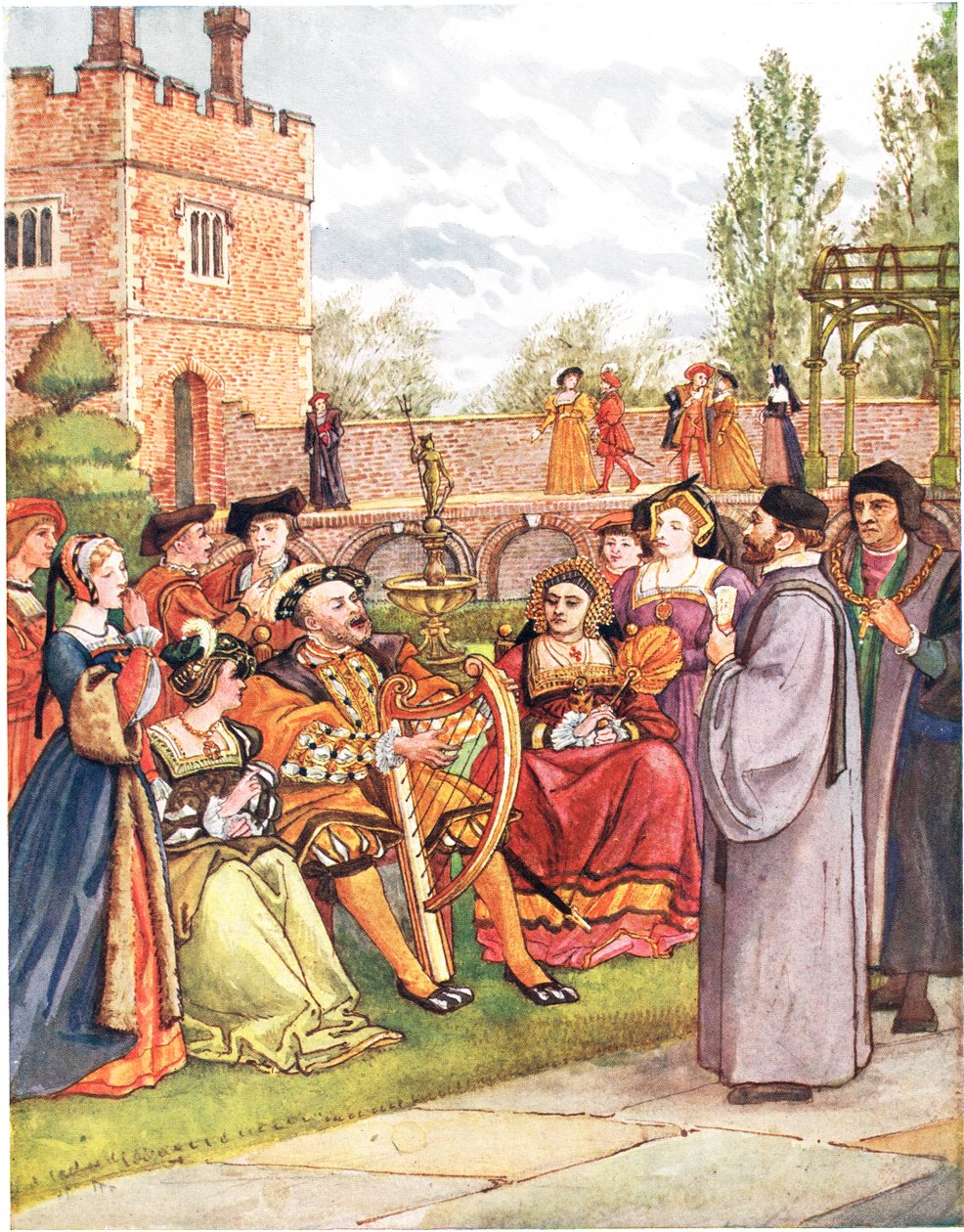 The Kings Ballad, ilustrace z 