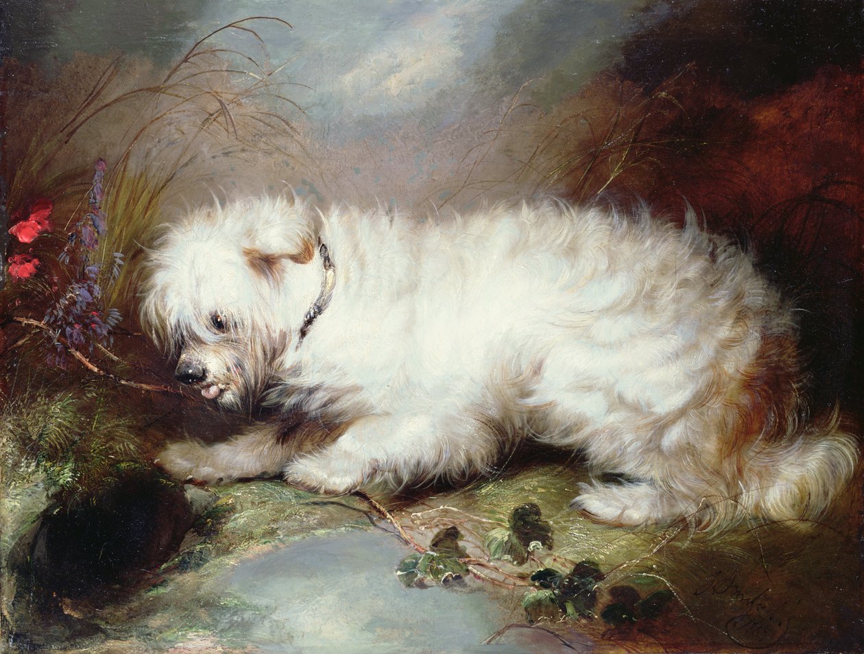 Na hlídce, 1867 od George Armfield