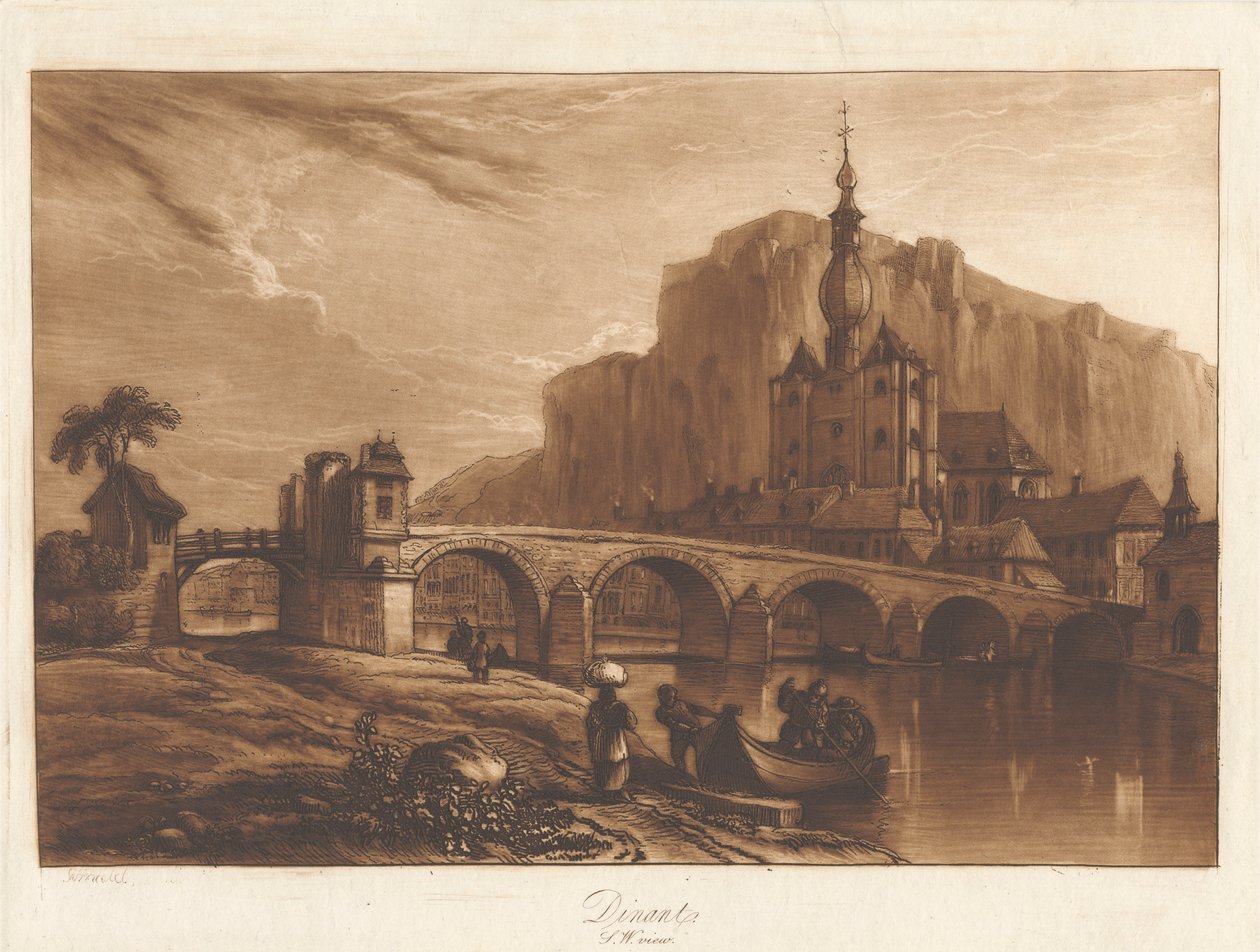 Dinant, č. 1: Jihozápadní pohled od George Arnald