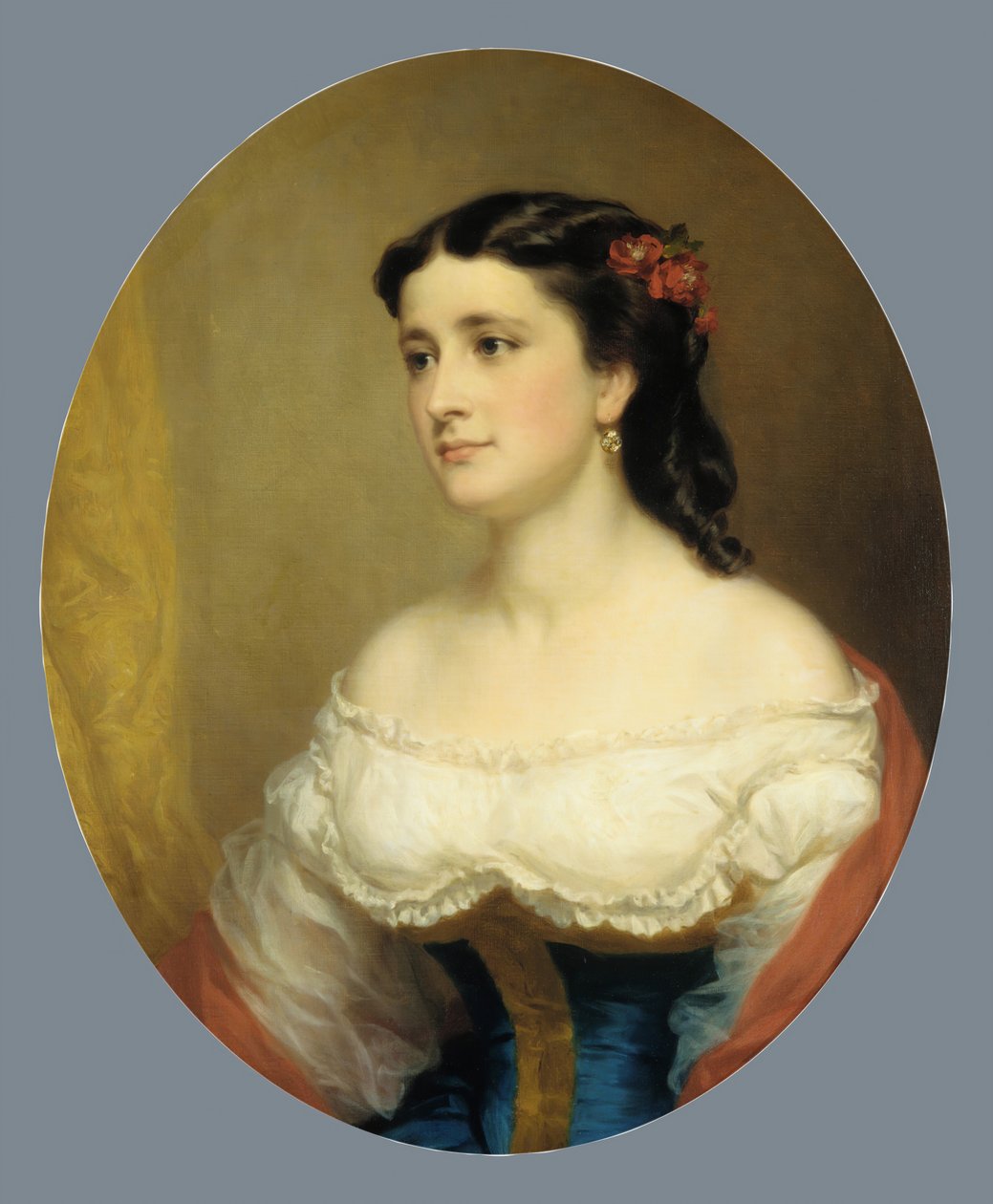 Paní William Loring Andrews, 1861-63. od George Augustus Baker